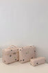 3 Piece Bow Quilted Cloth Storage Bag Set - Odaingerous